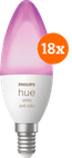 Philips Hue White and Color E14 18-pack