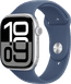 Apple Watch Series 10 46 mm Silber Sportarmband M/L