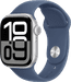 Apple Watch Series 10 4G 42mm Zilver Sportband S/M