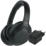 Sony WH-1000XM4 Black + BlueBuilt Quick Charge Charger with USB-A Port 18W Black