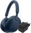 Sony WH-1000XM5 Blau + BlueBuilt Quick-Charge-Ladegerät mit USB-A-Port 18 W Schwarz