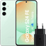 Samsung Galaxy S24 FE 256GB Groen 5G + Samsung Oplader 25 Watt Zwart