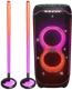 JBL PartyBox Ultimate + 2x JBL PartyLight Stick