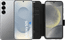 Samsung Galaxy S25 256GB Zilver 5G + BlueBuilt Book Case Zwart