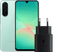 Samsung Galaxy A26 128GB Groen 5G + Samsung Oplader 25 Watt Zwart