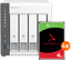 QNAP TS-433-4G + Seagate IronWolf 16TB (4x 4TB)
