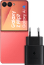 Samsung Galaxy Z Flip 7 256GB Red 5G + Samsung Charger 25W Black