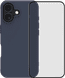 BlueBuilt Protective Back Cover with MagSafe iPhone 17 Blue + BlueBuilt iPhone 17 Screen Protector Glass
