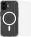 BlueBuilt Protective Back Cover met MagSafe iPhone 16 Transparant + Screenprotector Glas