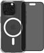 BlueBuilt Protective Back Cover met MagSafe iPhone 16 Pro + Privacy Screenprotector Glas