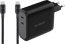 BlueBuilt 140W GaN Oplader met 2 Usb C Poorten Zwart + BlueBuilt Usb C Kabel 240W 2m Nylon