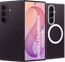 Samsung Galaxy Z Fold 8 Ultra 256GB Paars 5G + Carbon Back Cover met Magneet Zwart
