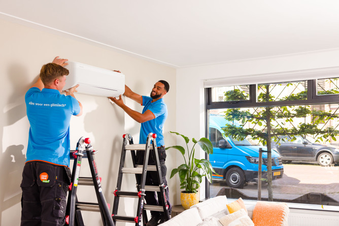 Split airco's van Coolblue Energie