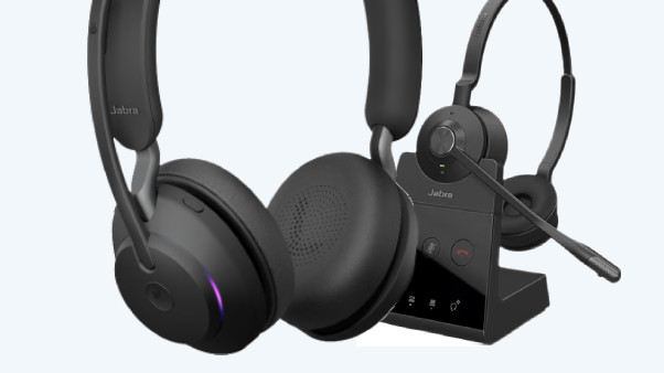 Jabra Microsoft Communication office headsets 