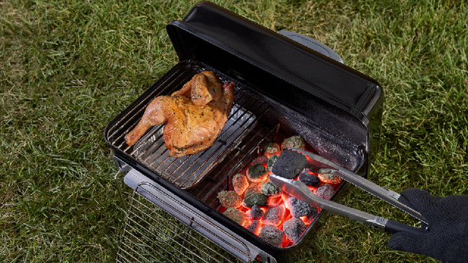 Weber barbecue voor onderweg