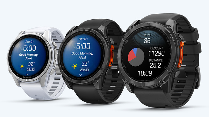View the Garmin Fenix 8