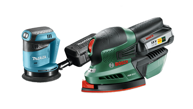 Accu schuurmachines