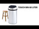 Youtube video of Brabantia Touch Bin 60 Liter White