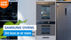 Youtube video of Samsung NV7B4540VAK Dual Cook Flex