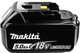 Makita BL1850B LXT 18V 5.0Ah Battery 2-pack left side