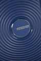 American Tourister Soundbox Expandable Spinner 55cm Midnight Navy logo