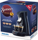 Philips Senseo Viva Café HD6563/60 Black + Milk Frother packaging