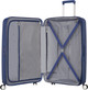 American Tourister Soundbox Expandable Spinner 77cm Midnight Navy inside