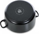 BK Bourgogne Cocotte 24 cm Jet Black null