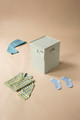 Brabantia Laundry Boxes Green Duo Pack product in use