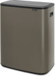 Brabantia Bo Touch Bin 60L Platinum + Trash Bags (120 Units) null
