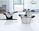 BK Q-Linair Classic Cookware Set 5-piece product in use