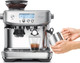 Sage the Barista Pro Acier inoxydable produit à l'usage