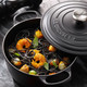 Le Creuset Signature Ronde Braadpan 24 cm Mat Zwart null