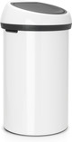 Brabantia Touch Bin 60L White + Trash Bags (120 units) back
