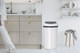 Brabantia Touch Bin 60L White + Trash Bags (120 units) detail