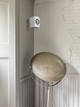 KEF B1 Wall bracket Silver per pair product in use