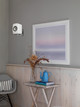 KEF B1 Wall bracket Silver per pair product in use