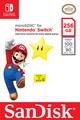 SanDisk MicroSDXC Extreme Gaming 256GB (Nintendo licensed) verpakking