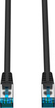 BlueBuilt Network Cable STP CAT6 0.5 Meter Black 3-pack top