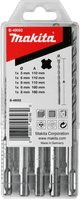 Makita 5-piece SDS-Plus drill set B-49052 Main Image