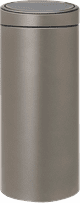 Brabantia Touch Bin 30L Platinum Main Image