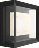 Philips Hue Econic Wall Lamp White and Color Black Modern front