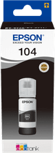 Epson 104 Ink Bottle Black Main Image