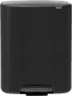 Brabantia Bo Pedal Bin 60L Matte Black Main Image