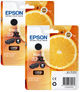 Epson 33XL Cartridge Black Duo Pack Main Image