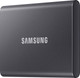 Samsung T7 Portable SSD 4TB Gray right side