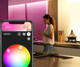 Philips Hue Lightstrip Plus White & Color 1m Uitbreiding product in gebruik