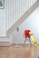 Denon Home 150 Floor Stand White product in use