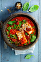 Tefal Trattoria Dutch Oven 28cm product in use