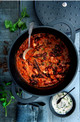 Tefal Trattoria Dutch Oven 28cm product in use